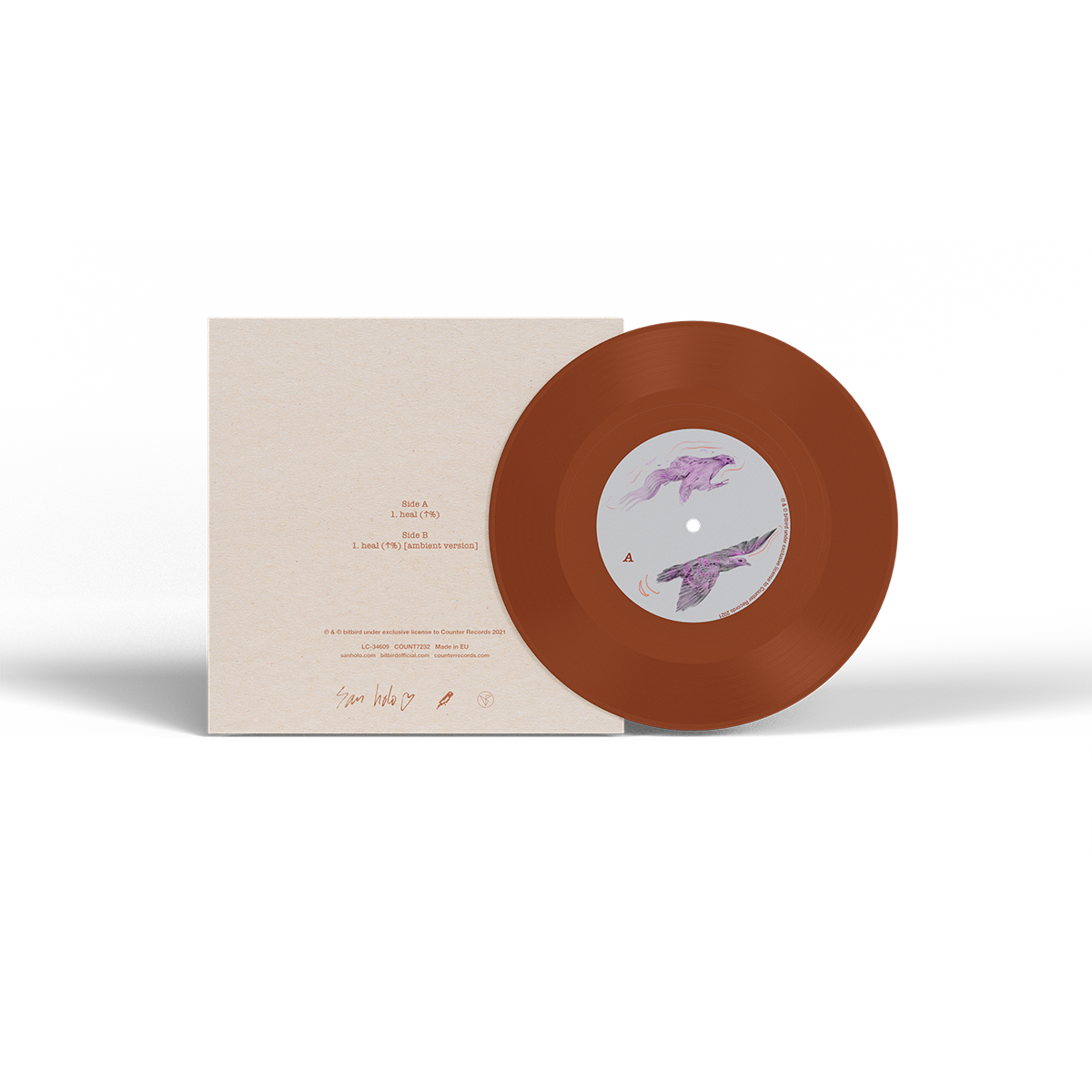 Heal ↑% 7 Inch Vinyl