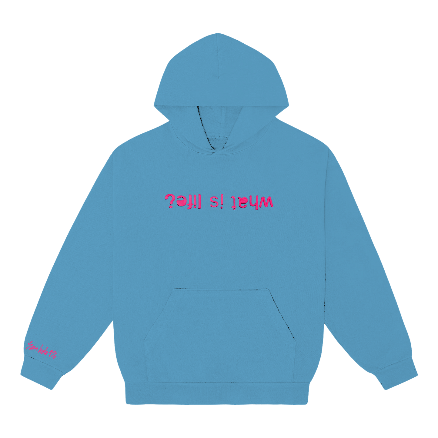 What is Life Blue Hoodie