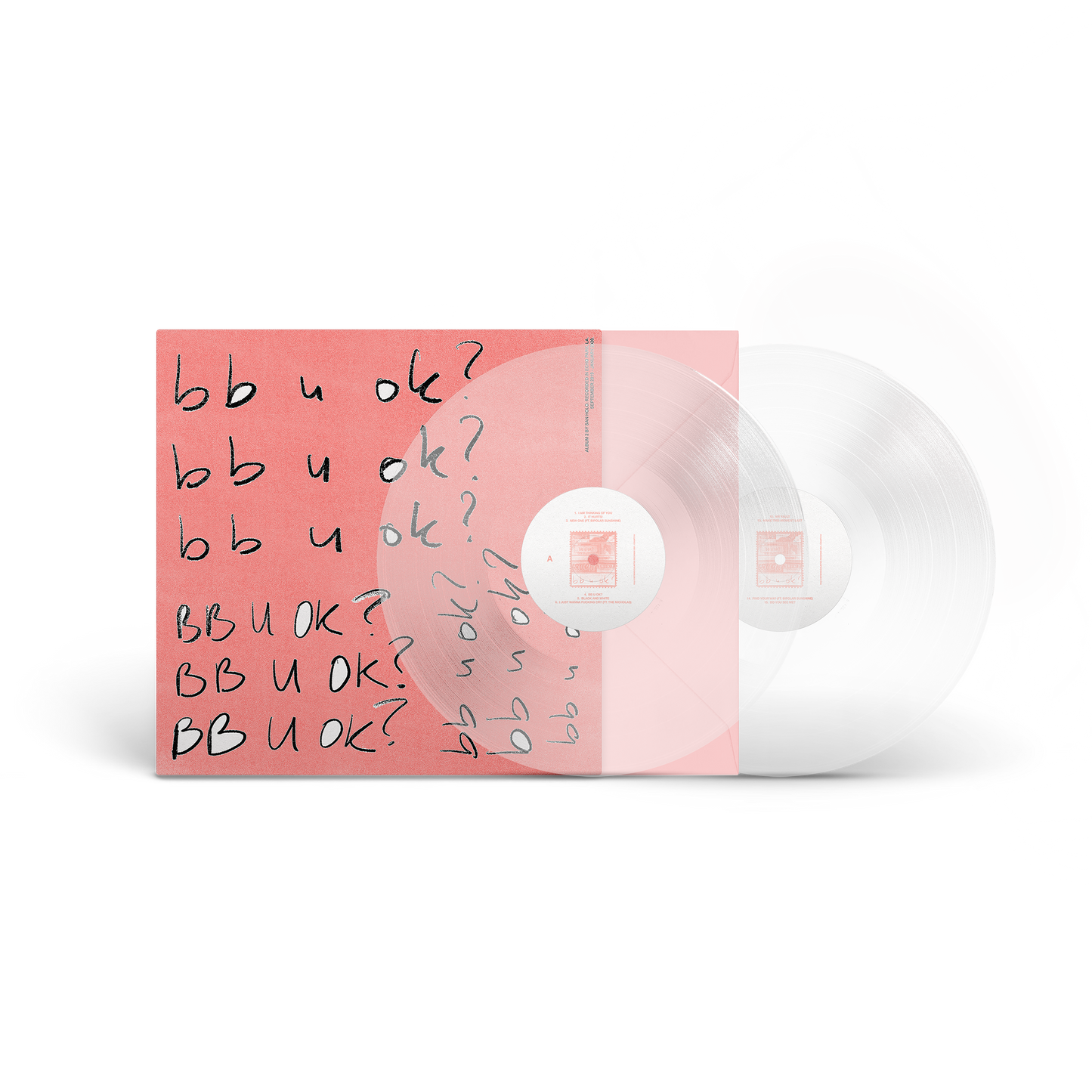 bb u okay? Double Clear Vinyl (Pink Cover)